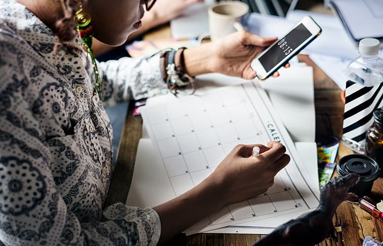 filling downtimes on your calendar