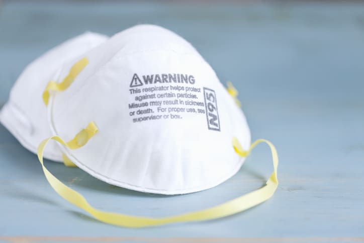 Protective N95 face mask